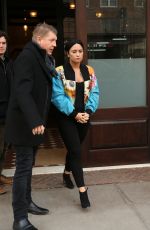DEMI LOVATO Out and About in New York 03/21/2017