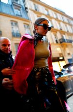 GIGI HADID Out and About in Paris 03/05/2017
