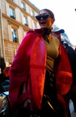 GIGI HADID Out and About in Paris 03/05/2017