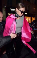 GIGI HADID Out and About in Paris 03/05/2017