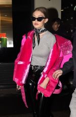 GIGI HADID Out and About in Paris 03/05/2017