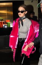 GIGI HADID Out and About in Paris 03/05/2017