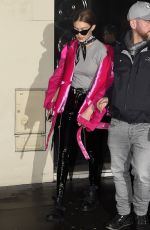GIGI HADID Out and About in Paris 03/05/2017
