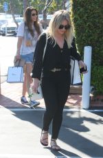 HILARY DUFF Out in West Hollywood 03/12/2017