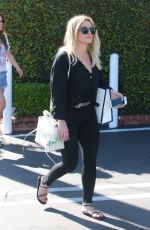 HILARY DUFF Out in West Hollywood 03/12/2017