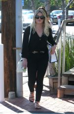 HILARY DUFF Out in West Hollywood 03/12/2017