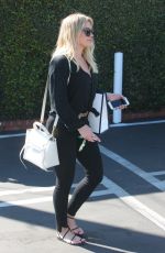 HILARY DUFF Out in West Hollywood 03/12/2017