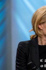 GILLIAN ANDERSON at AOL Build Studio in New York 03/13/2017