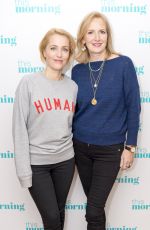 GILLIAN ANDERSON at This Morning TV Show in London 03/09/2017