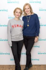 GILLIAN ANDERSON at This Morning TV Show in London 03/09/2017