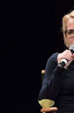 GILLIAN ANDERSON at Tribeca Talks in Support of UN Women