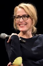 GILLIAN ANDERSON at Tribeca Talks in Support of UN Women