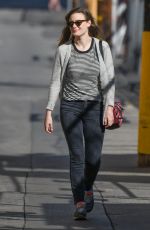 GILLIAN JACOBS Arrives at Jimmy Kimmel Live in Hollywood 03/09/2017