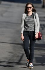 GILLIAN JACOBS Arrives at Jimmy Kimmel Live in Hollywood 03/09/2017