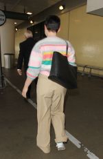 GINNIFER GOODWIN at LAX Airport in Los Angeles 03/17/2017
