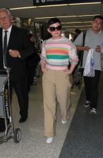 GINNIFER GOODWIN at LAX Airport in Los Angeles 03/17/2017