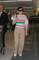 GINNIFER GOODWIN at LAX Airport in Los Angeles 03/17/2017