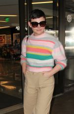 GINNIFER GOODWIN at LAX Airport in Los Angeles 03/17/2017