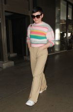 GINNIFER GOODWIN at LAX Airport in Los Angeles 03/17/2017