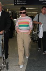 GINNIFER GOODWIN at LAX Airport in Los Angeles 03/17/2017