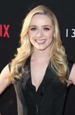 GREER GRAMMER at 13 Reasons Why Premiere in Los Angeles 03/30/2017