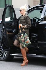 GWEN STEFANI Arrives at a Church in Los Angeles 03/05/2017