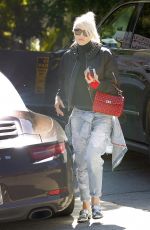 GWEN STEFANI Out and About in Los Angeles 02/28/2017