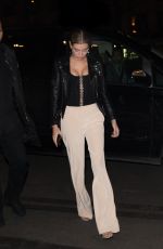 HAILEY BALDWIN Arrives at Four Seasons Hotel George V in Paris 03/25/2017