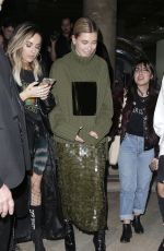 HAILEY BALDWIN Arrives at Off-white Fashion Show at Paris Fashion Week 03/02/2017
