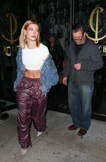 HAILEY BALDWIN at Catch LA in West Hollywood 03/11/2017