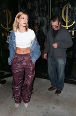 HAILEY BALDWIN at Catch LA in West Hollywood 03/11/2017