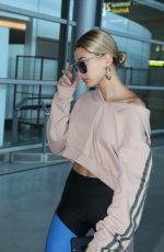 HAILEY BALDWIN at Charles De Gaulle Airport in Paris 03/25/2017