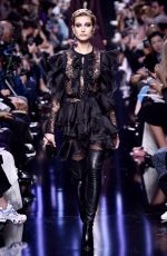HAILEY BALDWIN at Elie Saab Fashion Show at Paris Fashion Week 03/04/2017