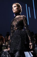 HAILEY BALDWIN at Elie Saab Fashion Show at Paris Fashion Week 03/04/2017