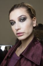 HAILEY BALDWIN at Elie Saab Fashion Show at Paris Fashion Week 03/04/2017