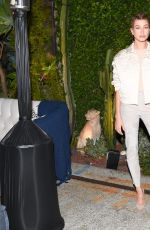 HAILEY BALDWIN at H&M Conscious Exclusive Collection Dinner in Los Angeles 03/28/2017