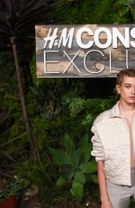 HAILEY BALDWIN at H&M Conscious Exclusive Collection Dinner in Los Angeles 03/28/2017