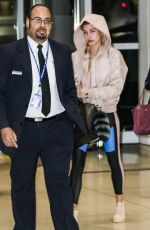 HAILEY BALDWIN at JFK Airport in New York 03/25/2017