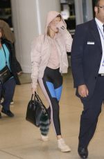 HAILEY BALDWIN at JFK Airport in New York 03/25/2017