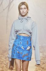 HAILEY BALDWIN at Off-white Fashion Show at Paris Fashion Week 03/02/2017