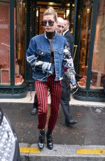 HAILEY BALDWIN Out and About in Paris 03/01/2017