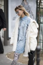 HAILEY BALDWIN Out and About in Paris 03/03/2017