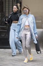 HAILEY BALDWIN Out and About in Paris 03/03/2017