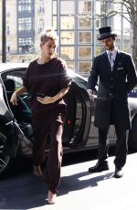 HAILEY BALDWIN Out and About in Paris 03/27/2017