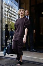 HAILEY BALDWIN Out and About in Paris 03/27/2017