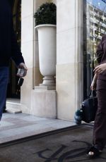 HAILEY BALDWIN Out and About in Paris 03/27/2017