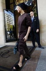 HAILEY BALDWIN Out and About in Paris 03/27/2017