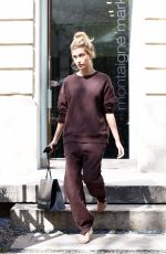 HAILEY BALDWIN Out and About in Paris 03/27/2017
