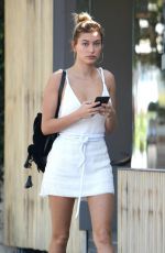 HAILEY BALDWIN Out and About in West Hollywood 03/14/2017