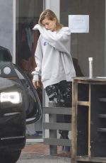 HAILEY BALDWIN Out for Lunch in Beverly Hills 03/21/2017